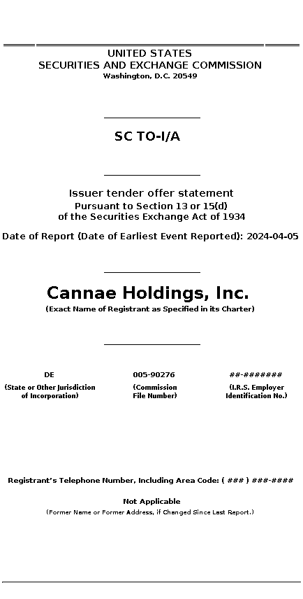 CNNE : SC TO-I/A Issuer tender offer statement