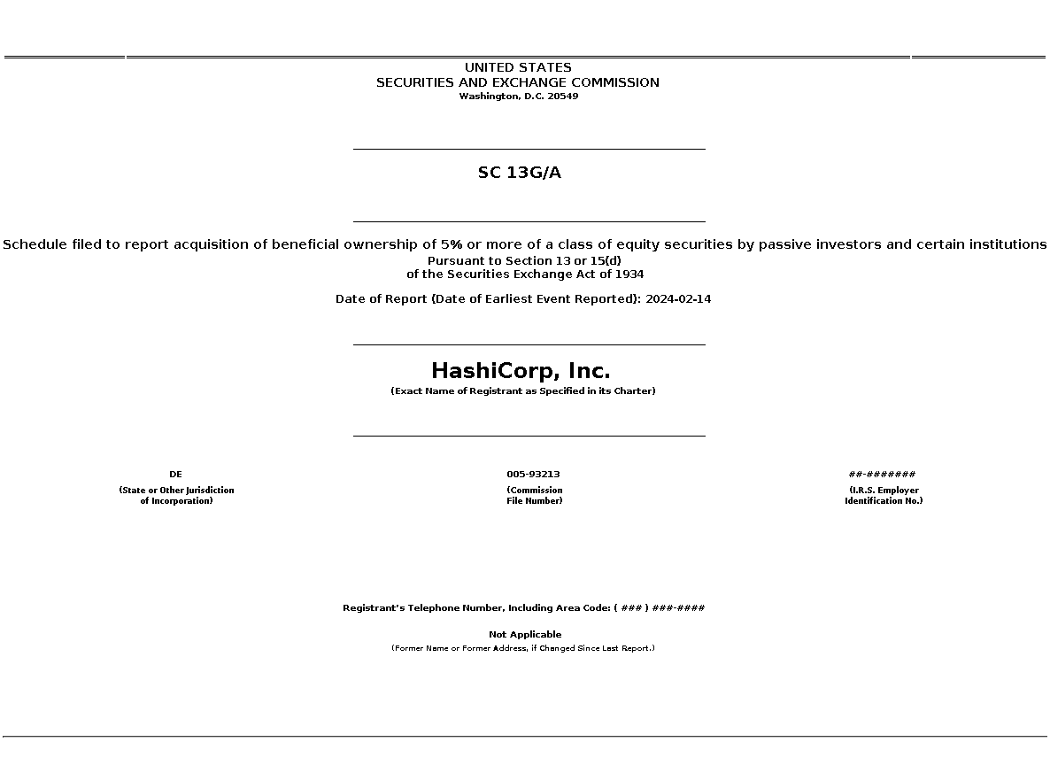 HCP : SC 13G/A Schedule filed to report acquisition of beneficial ownership of 5% or more of a class of equity securities by passive investors and certain institutions