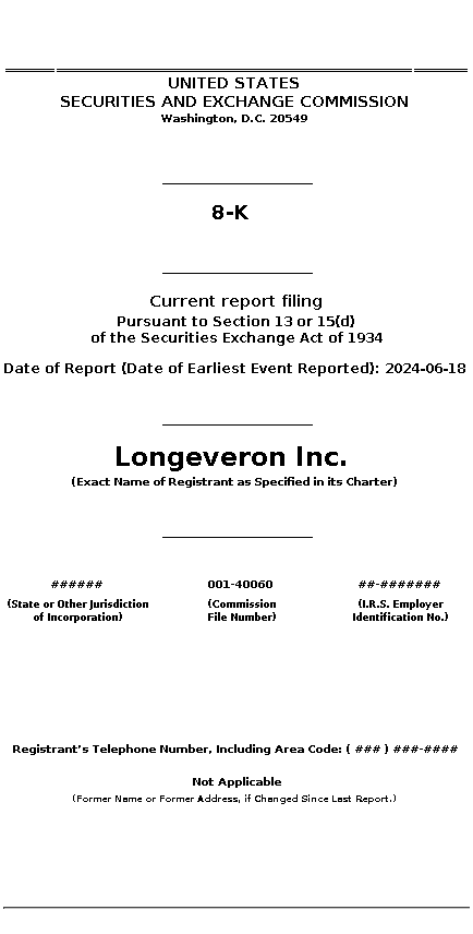 LGVN : 8-K Current report filing