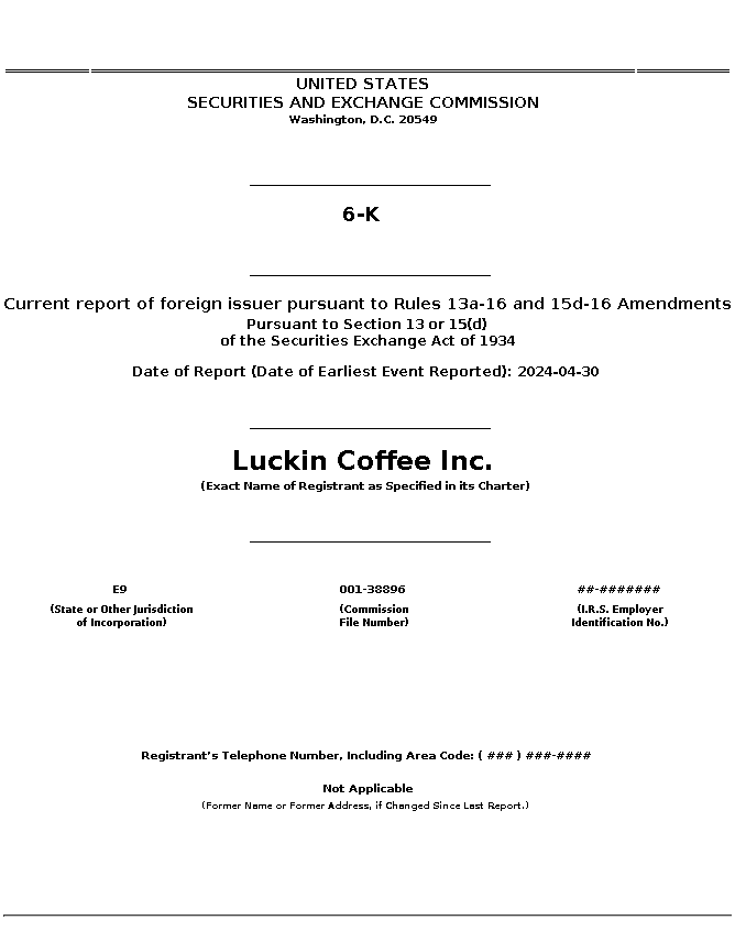 LKNCY : 6-K Current report of foreign issuer pursuant to Rules 13a-16 and 15d-16 Amendments