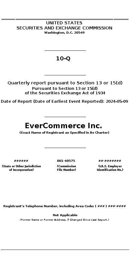 EVCM : 10-Q Quarterly report pursuant to Section 13 or 15(d)
