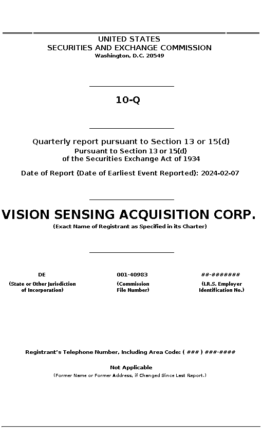 VSAC : 10-Q Quarterly report pursuant to Section 13 or 15(d)