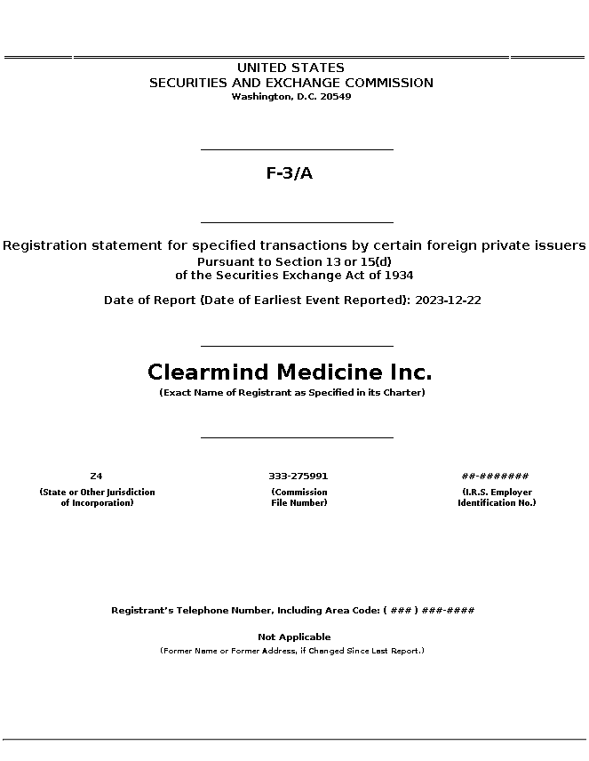 Clearmind Medicine Inc. (CMND) Stock Price, News, Quote & History - Yahoo  Finance